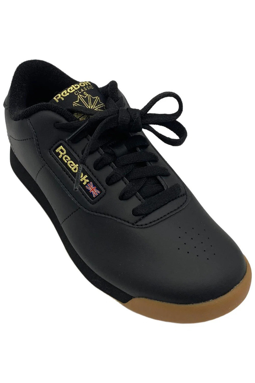 Reebok Classics Women's Lace Up Sneaker Princess Black/Gum - Medium